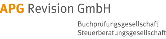 Logo APG Revision GmbH, Buchprüfungsgesellschaft, Steuerberatungsgesellschaft